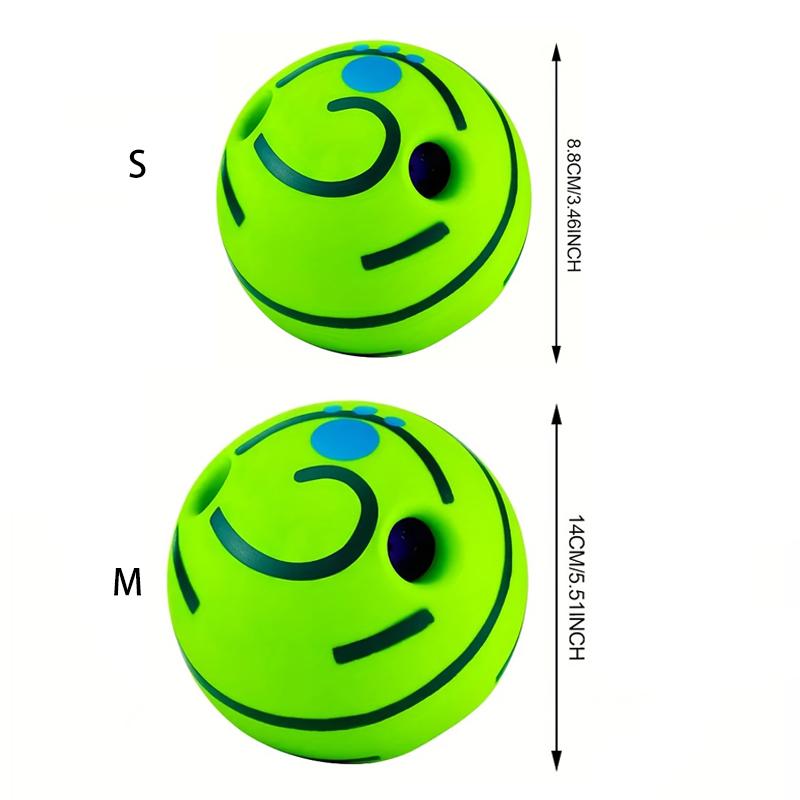 1 шт., интерактивный игрушечный мяч для домашних животных, скрипучий игрушечный мяч для собак, прочный мяч для шлифования зубов, жевательная тренировка, мяч для чистки зубов, забавные товары для домашних животных