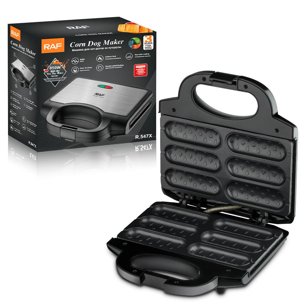 Бытовая машина для изготовления колбас, Машина для приготовления хот-догов, Машина для завтрака, Сэндвич-машина, Вафельница, Многофункциональная