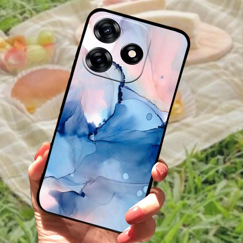 For Tecno Spark 10C Case Spark10 4G Soft Silicone Back Case for Tecno Spark 10 10 C Spark10C Phone Cover Black Bumper TPU Funda