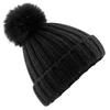 Beechfield Unisex Adult Verbier Faux Fur Pom Pom Beanie