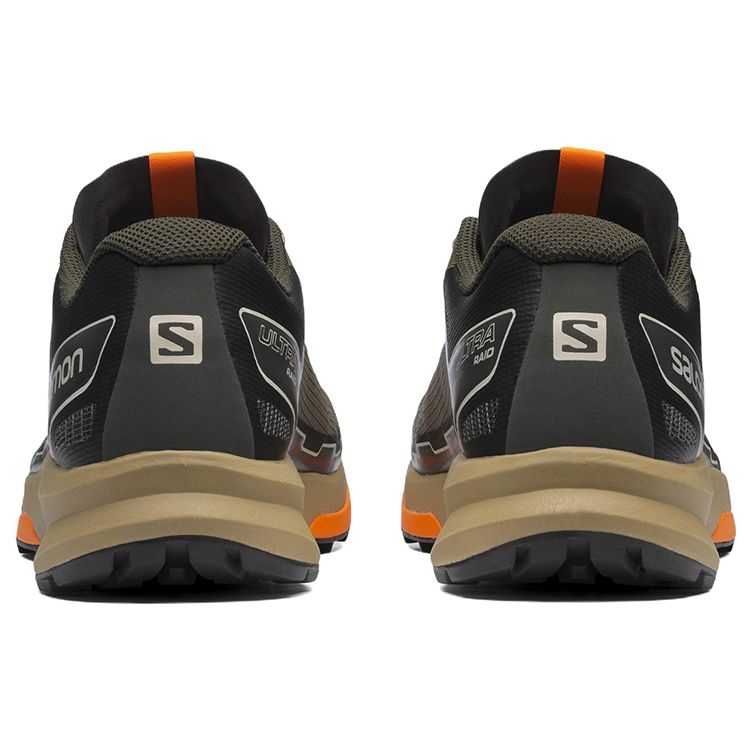 SALOMON Ultra Raid Low Удобные Прочные Функциональные Ботинки для Активного Отдыха Унисекс Черные Зеленые 416605