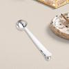 Ложка для кофе из нержавеющей стали с длинной ручкой, зажим для запечатывания,