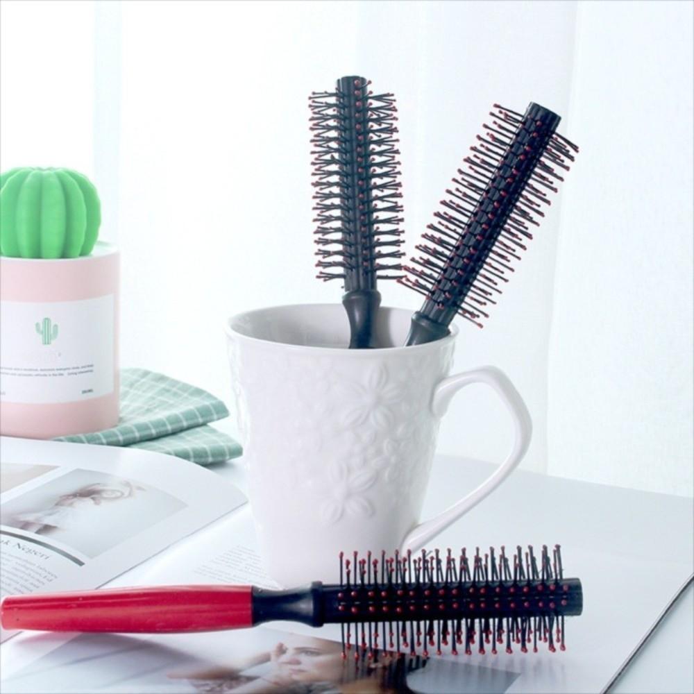 Anti-static Curly Hair Styling Round Comb Professional Hairstyle Massage Hairbrush  Barber