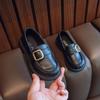 Новое поступление Туфли на мягкой подошве Винтажные Лоферы для Девочек, Повседневные Балетки и Туфли для Выхода Обувь для Девочек Удобная Молодежная Обувь