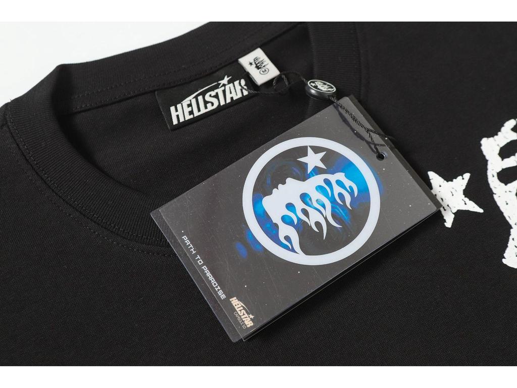 Кросс 2025 Hellstar Модный Уличный Свободный Худи с Длинным Рукавом для Мужчин и Женщин – Осенняя Одежда