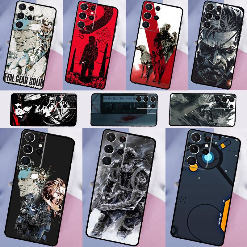 Игровой чехол Metal Gear Solid для Samsung Galaxy S23 S22 Plus S21 Ultra Note 20 S8 S9 S10 Note 10 Plus S20 FE Чехол