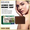 Licorice Root Cleaning Soap Deep Cleansing Soap Bath Soap Whitening Soap Hydrating Cleaning Get Rid of Blackheads