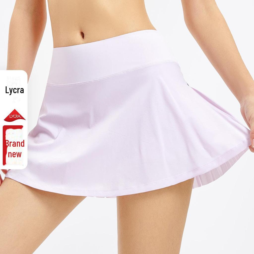 Женская быстросохнущая плиссированная теннисная юбка-шорты - дышащая, устойчивая к воздействию окружающей среды, спортивная юбка для фитнеса и бега