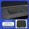 For LiXiangL6  L7 L8 L9 -2025 Car Dashboard Horn Cover Stainless Steel Speaker Protective Cover trument Horn Sticker