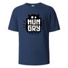 Funny HipHop Hungry Printing Tshirt For Men Wowen 100 Cotton Summer Breathable Tops Oneck Oversize Basic Tees Mens Clothing