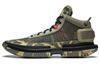 Li Ning Badfive 3 Ultra Camouflage Flat Cushioning Slip Resistant Lightweight Mid top Basketball Shoes Men's Green ABFS011-20