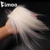 Bimoo 5 Colors Cashmere Goat Hair Natural Fly Tying Material for Saltwater Warmwater Sunray Shadow Collie Dog Lure Bait Making