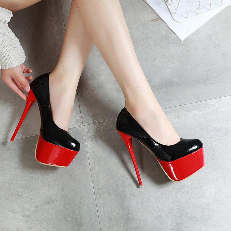 Fashion Size 35-42 Sexy Pumps Wedding Women Fetish Shoes High Heel Stripper Pumps 16 Cm Zapatos Mujer Heels for Women Platform Heels