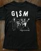 Винтажная забавная футболка унисекс Gism с надписью «Punks Is Hippies»