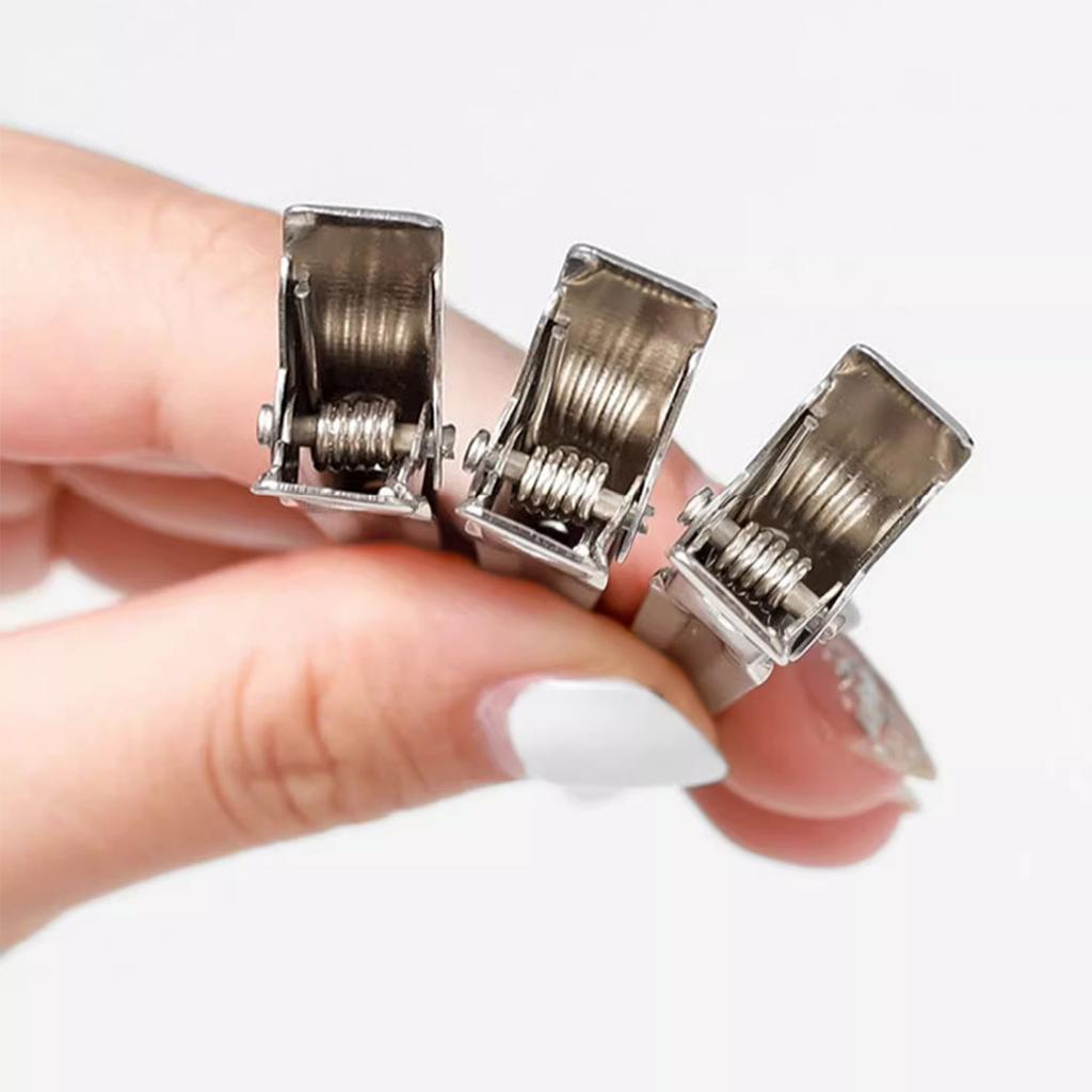 20 шт. Женские заколки-бабочки однотонные, с сильной фиксацией, универсальные, для волос, аксессуар для прически своими руками, FC