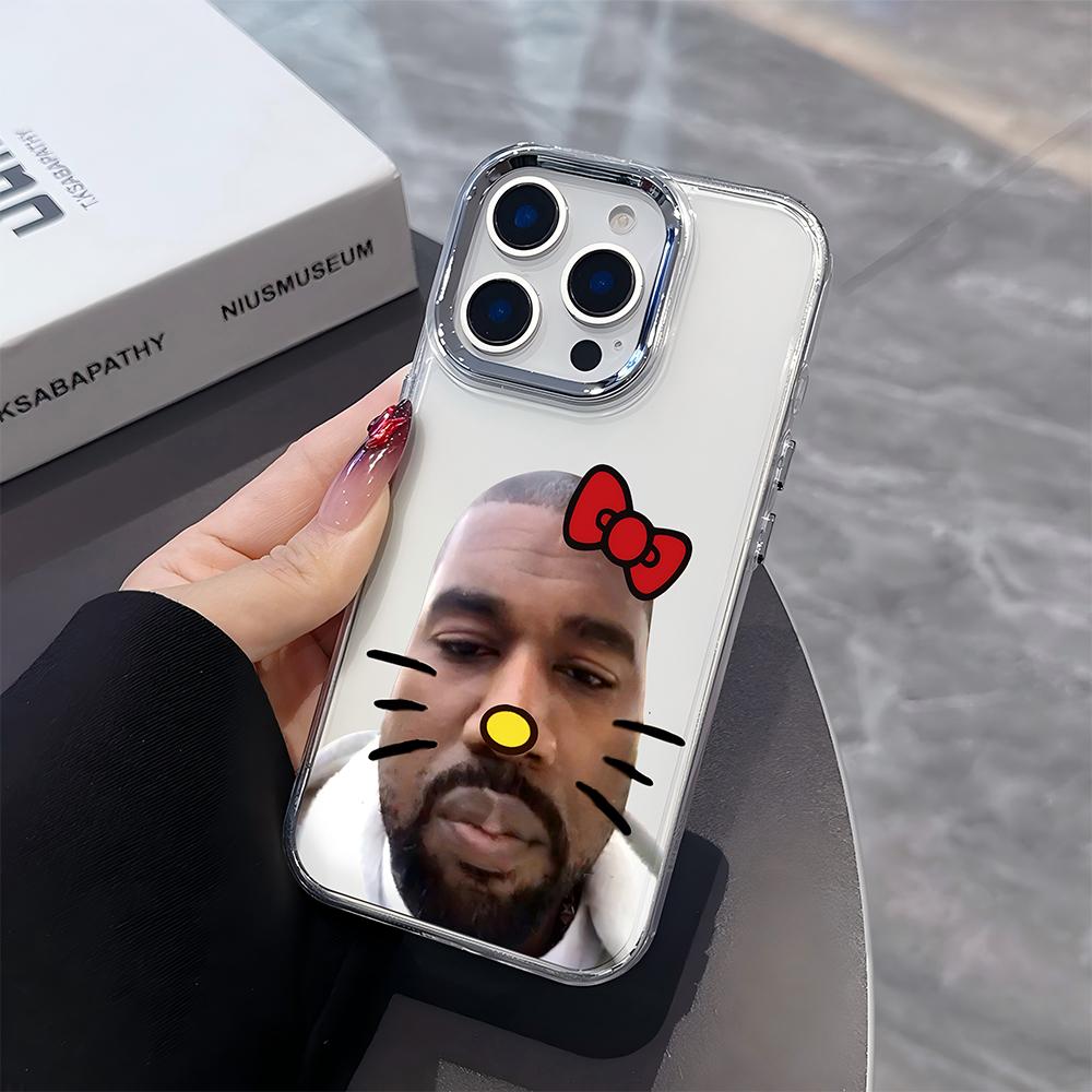 Funny cartoon Kanye West YE Phone Case For Google Pixel 10 9 8 7 8A 9A XL Pro 4G 5G Transparent Soft Silicone TPU Back Cover