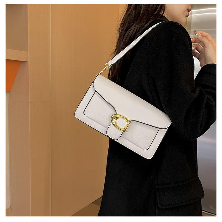 New Fashionable High Quality Underarm Bag Versatile Single Shoulder Crossbody Small Square Bag