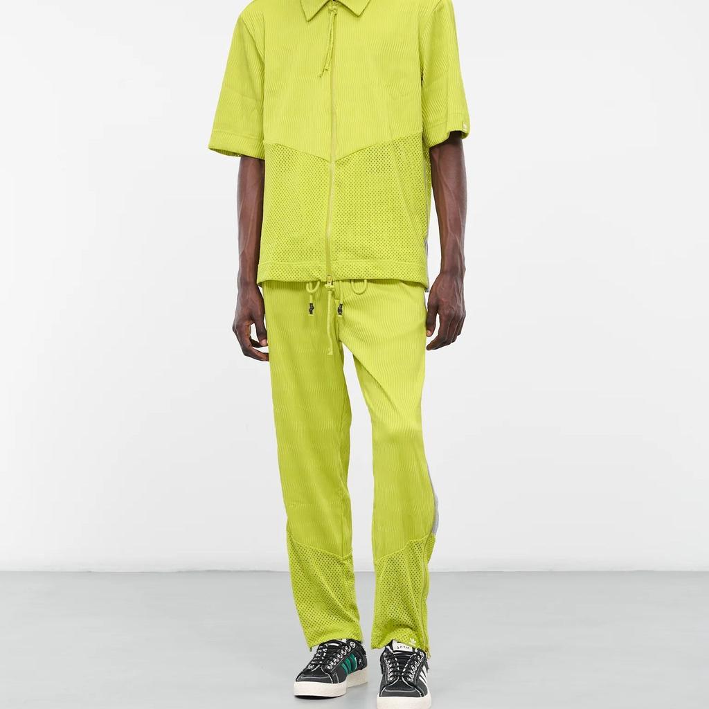Adidas Song For The Mute X Originals FW23 Свободный крой, прямые спортивные брюки с завязками, брюки унисекс, темно-оливково-зеленый IK8597
