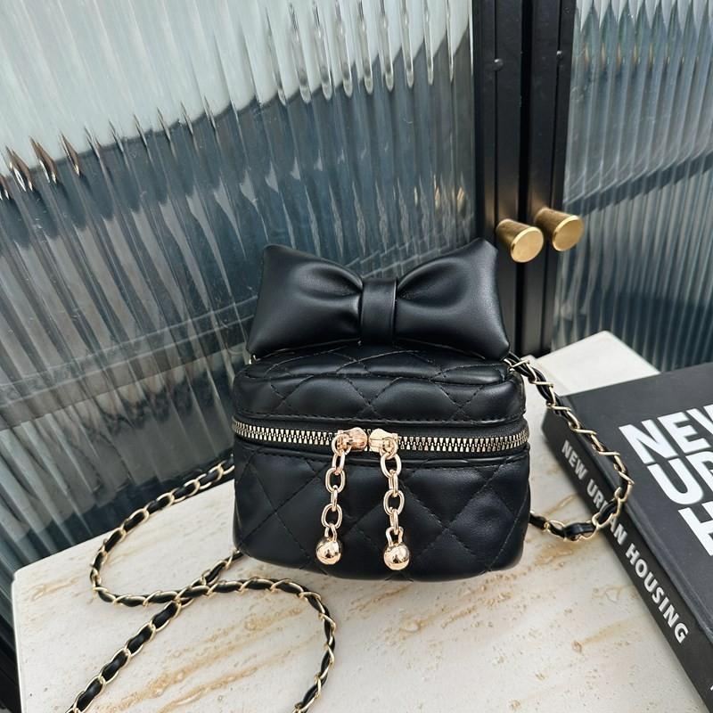 Trendy Gender-neutral Kids Shoulder Bag Featuring Adorable Butterfly Bow Pattern