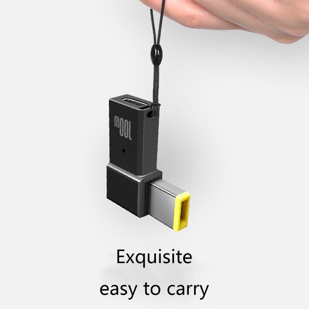 100W USB PD Adapter Laptop DC Power Adapter Type C Female to Square PD Plug USB C to PD Converter
