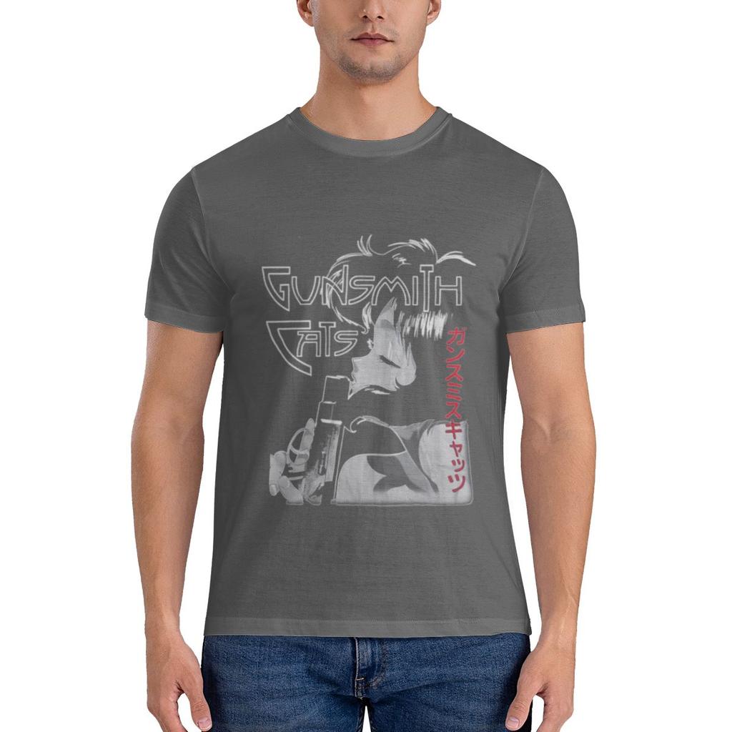 Vintage Gunsmith Cats Wrinkleresistant Tshirtminimalist Style Ecofriendly Printing Tshirt