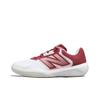 New Balance NB 696 V6 Износостойкие Дышащие Низкие Теннисные Кроссовки Женские Белые Красные Кроссовки WCH696M6