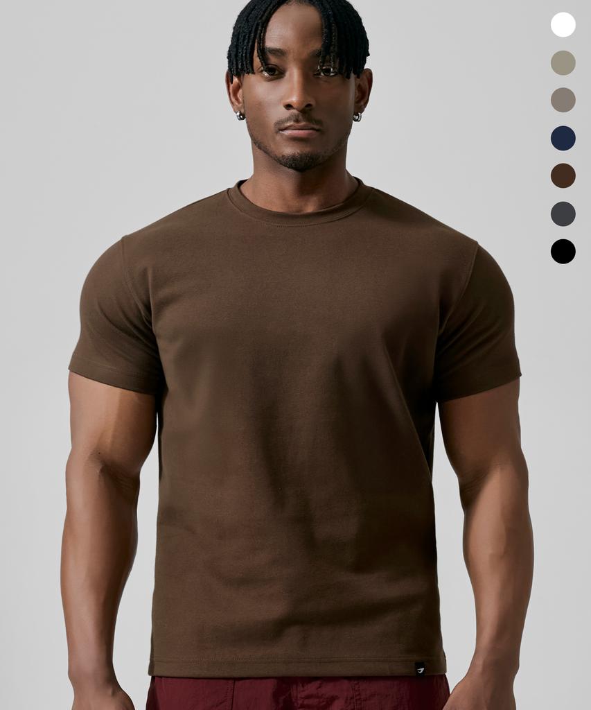 DRIX Signature Cotton Muscle Fit Half Sleeve_7Color (Type A)