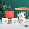 Набор подарочных коробок с керамическими чашками, кофейная чашка, креативные промо-подарки для мероприятий, праздничная чашка, сувенир