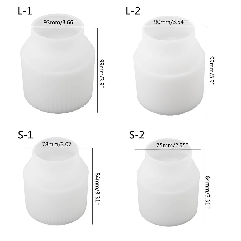 Силиконовая форма в форме чайной чашки, силиконовая форма для банок, антипригарная, легко извлекается из формы для изготовления штукатурки для банок, горшков, литья смолы своими руками