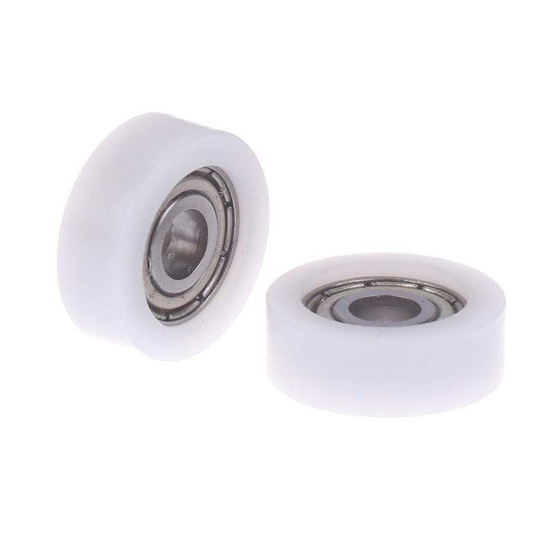 5*17*6мм Нейлоновый Пластиковый Ролик Направляющее Колесо 695zz Подшипниковое Колесо POM Ролик Шкив для Ящика Окна Двери