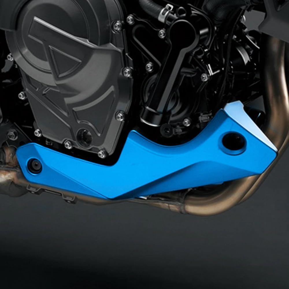 ДЛЯ GSX 8S 2024 GSX8S Мотоциклетные аксессуары Обтекатель кожуха шасси двигателя Защита выхлопной системы Защитная крышка gsx8s GSX-8S 2022- (черный) [Использовал]