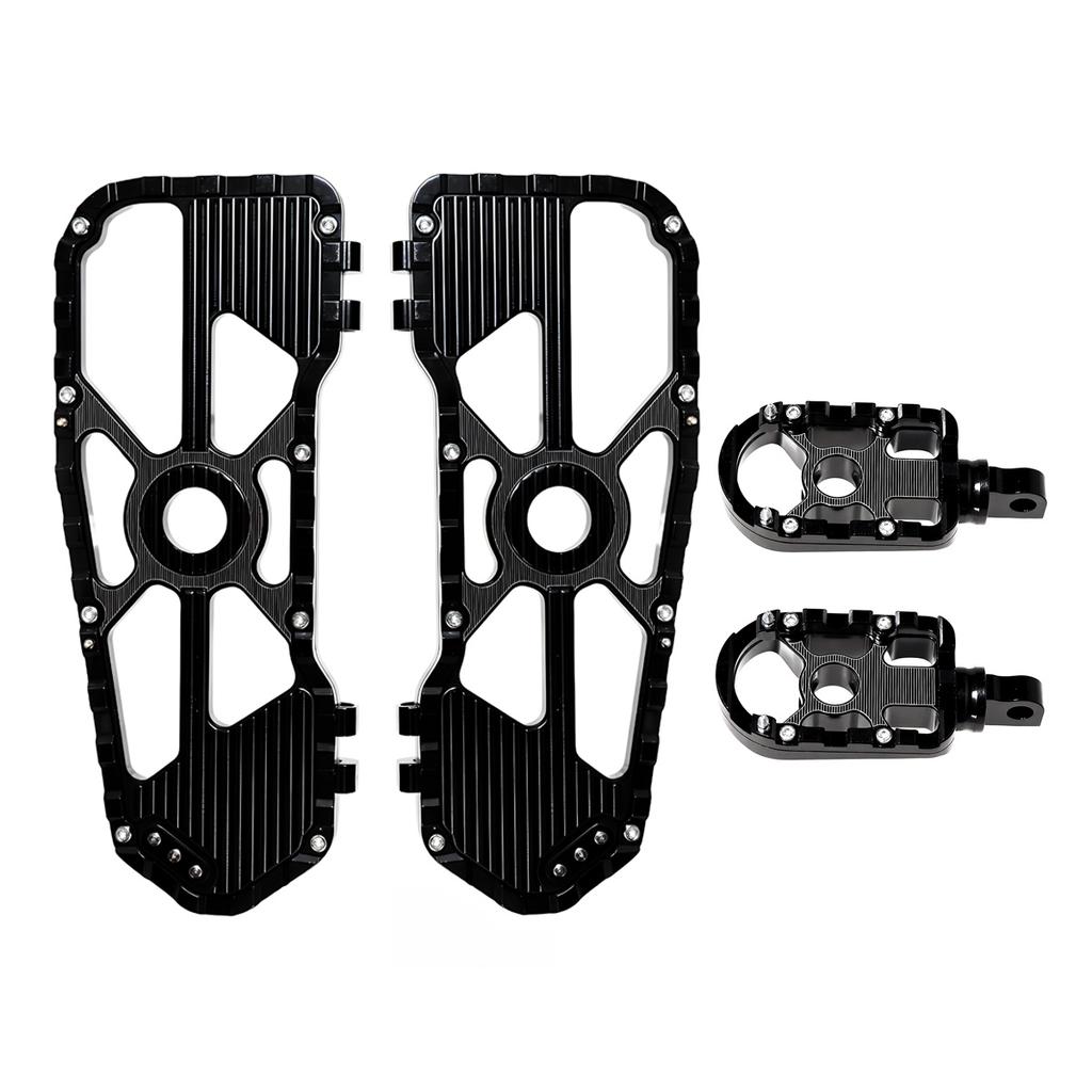 Motorcycle Driver Passenger Floorboards For Harley Touring Street Glide Road Glide FLH/T FLHX FLTRX