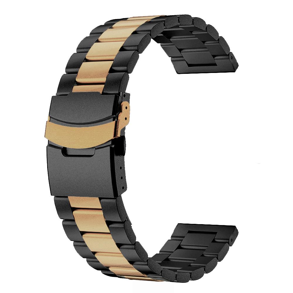 Черно-оранжевый ремешок из нержавеющей стали для Huawei Watch 4 4 Pro Ultimate, роскошный металлический ремешок 22 мм для Huawei Watch GT 3 GT 4 GT 5 Pro