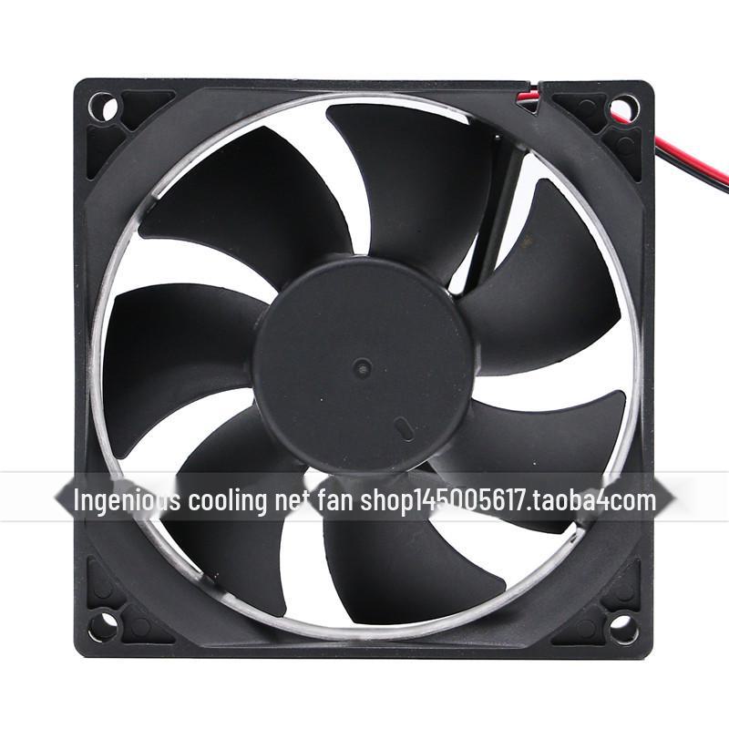 24 В 0,3 А небольшой квадратный вентилятор охлаждения для сварочного аппарата - 9,2 см вытяжное отверстие