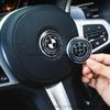 For BMW 3 Series 5 Series Modified Thunder Limited Edition Black and White Front and Rear Logo X1 X3 X5 X6 Wheel Cover Decoration