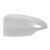Door Side Mirror Caps Shockproof Scratch Resistant Rearview Wing Mirror Cover Replacement for Vehicle Silver Left:
