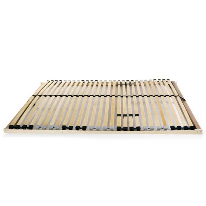 Maison Exclusive - Sommier à lattes sans matelas avec 28 lattes 7 zones 140x200 cm