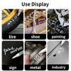 3/6Pcs Oil-Based Paint Marker Waterproof Highlight Marker Art Writing Paint Pens  DIY Painting