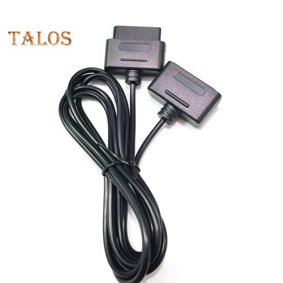 Удлинительный шнур игровой консоли, не спутывающийся, Plug-Play, удлинительный кабель с корпусом из ПВХ, аксессуары для консоли развлекательной системы для SNES