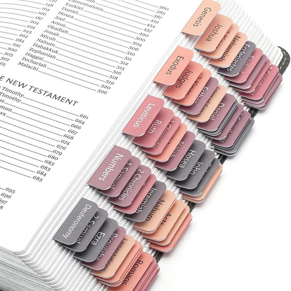 5/6 листов Библейский индекс Этикетка Наклейка Самоклеящиеся бумажные вкладки Библейский индекс Вкладки для изучения Читать Закладки Наклейки Инструмент для изучения
