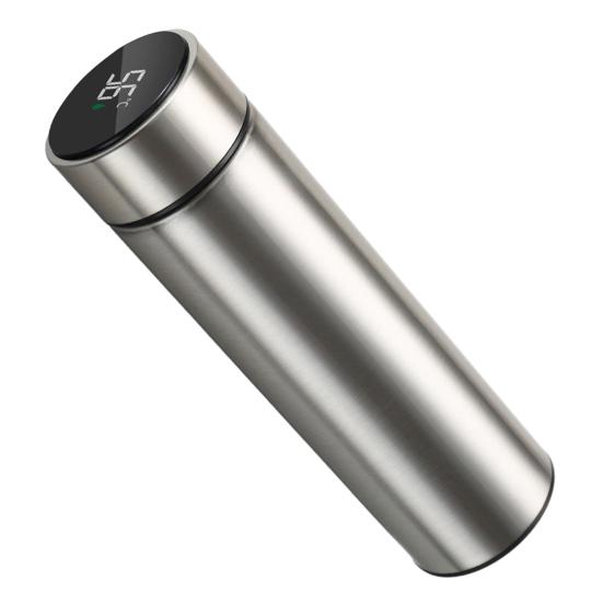 Умная термокружка с дисплеем температуры 500 мл из нержавеющей стали с вакуумной изоляцией чайный пакетик фильтр портативная дорожная чашка