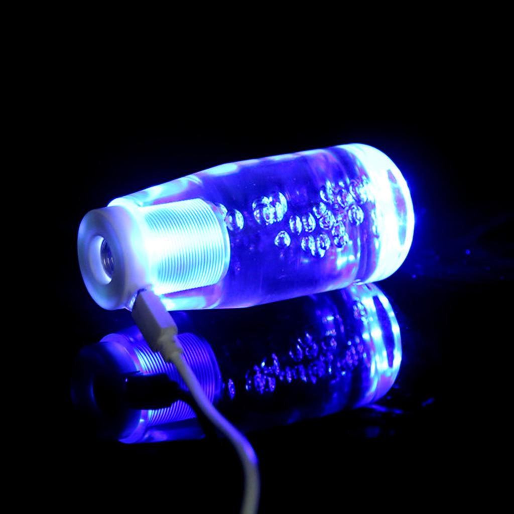 Car Gear Shift Knob Shifter Crystal Style Manual Shifting Head Universal LED Shift Lever 10cm 15cm 20cm 25cm