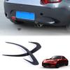 Hcilloend Rear Fog Lamp Decorative Frames for the New Mazda Roadster ABS Fog Lamp Fog Lamp Easy Adhesive Exterior Decorative Custom Set (ND Series),