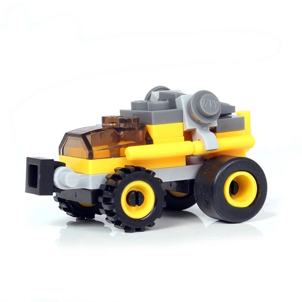 Mini Car Building Blocks Children Educational Assemble Building Bricks Toys For Children Birthday Gifts