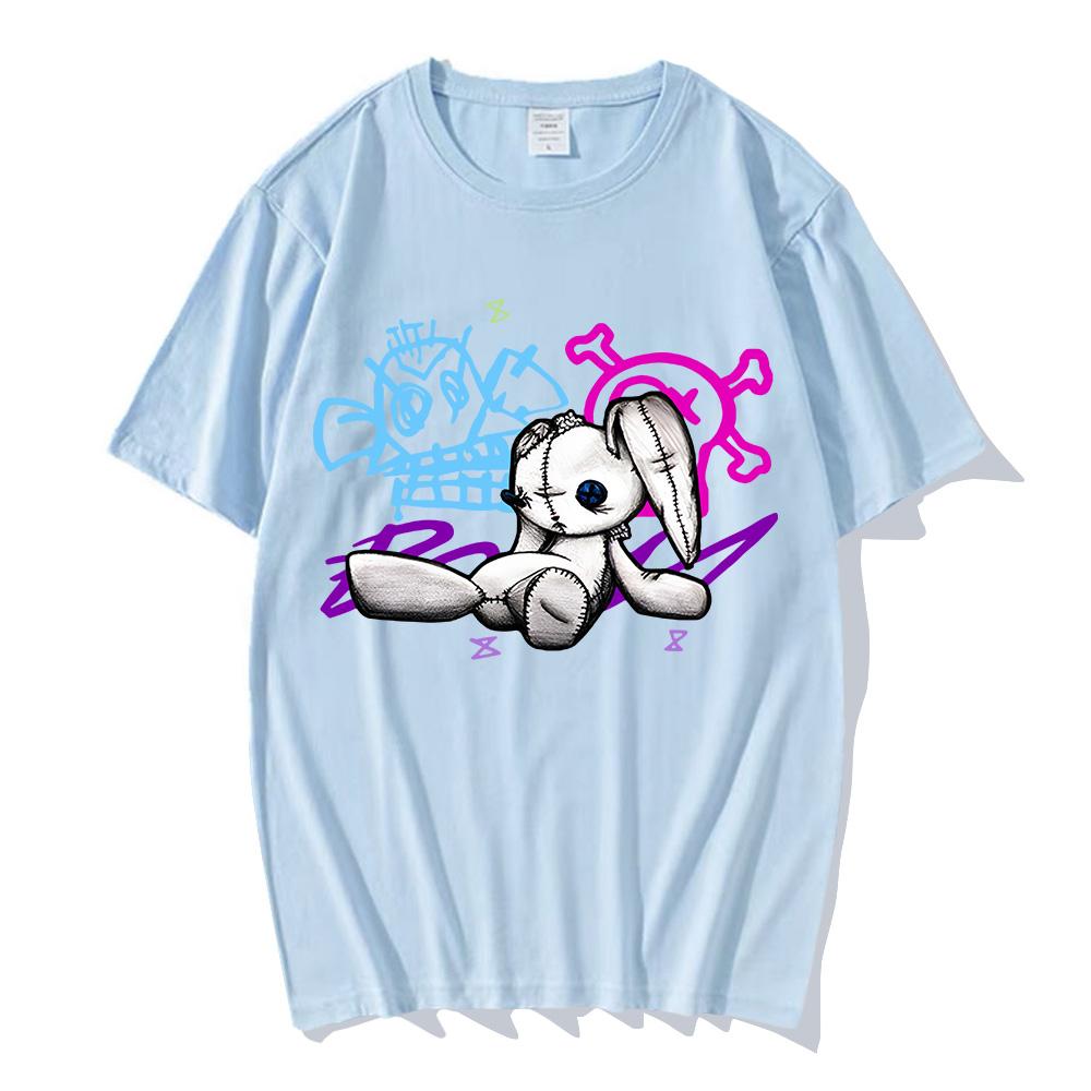 T-shirt Anime Cosplay T-shirt Unisex Aesthetic Short Sleeved Cotton Printed Summer Casual Streetwear Top