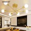 Modern Chandelier Nordic Decor Lamp Celing Light 6 Head Pendant Lights Hanging Light For Living Dining Room