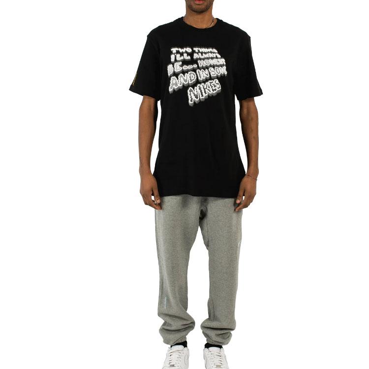 Nike Черная футболка унисекс с короткими рукавами X NOCTA DO2836-010