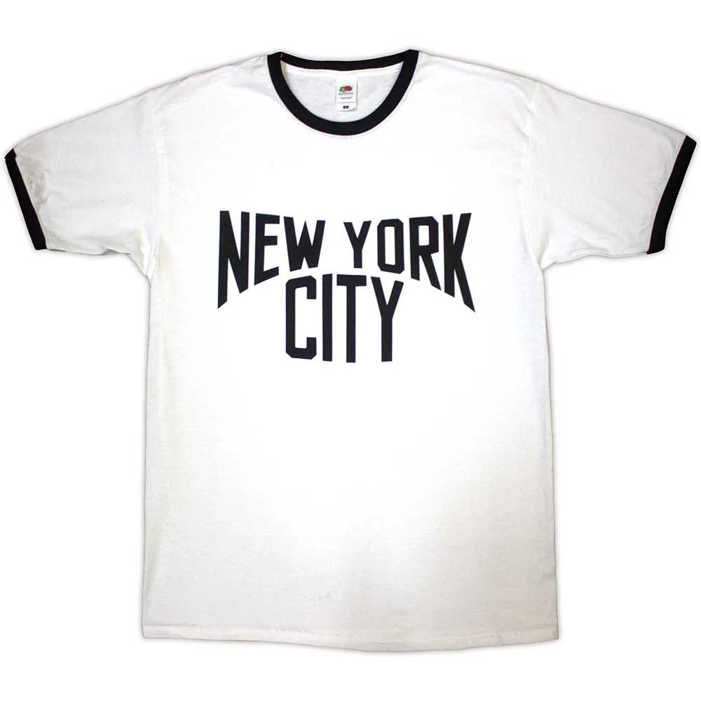 New York City T-Shirt: Text Logo OFFICIAL NEW