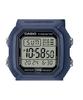 Casio Цифровые мужские часы с полимерным ремешком Голубые кварцевые W-800H-2AV 100M