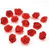 Artificial Mini Red Rose Flower for Decoration, Home Decor and Craft Faux Flowers (Size: 3cm, Pack of 100)